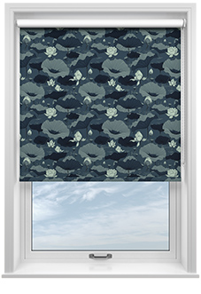 Lotus, Denim - Twist&Fit Roller Blind